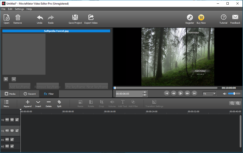 Características de MovieMator Video Editor Pro 3