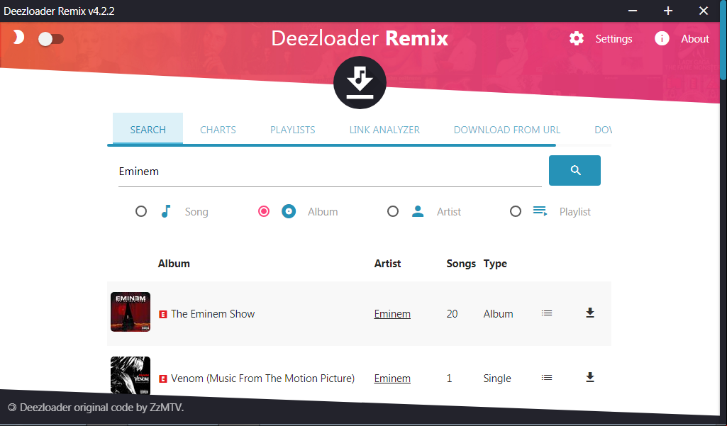 Deezloader Remix v4.2.2 Version full